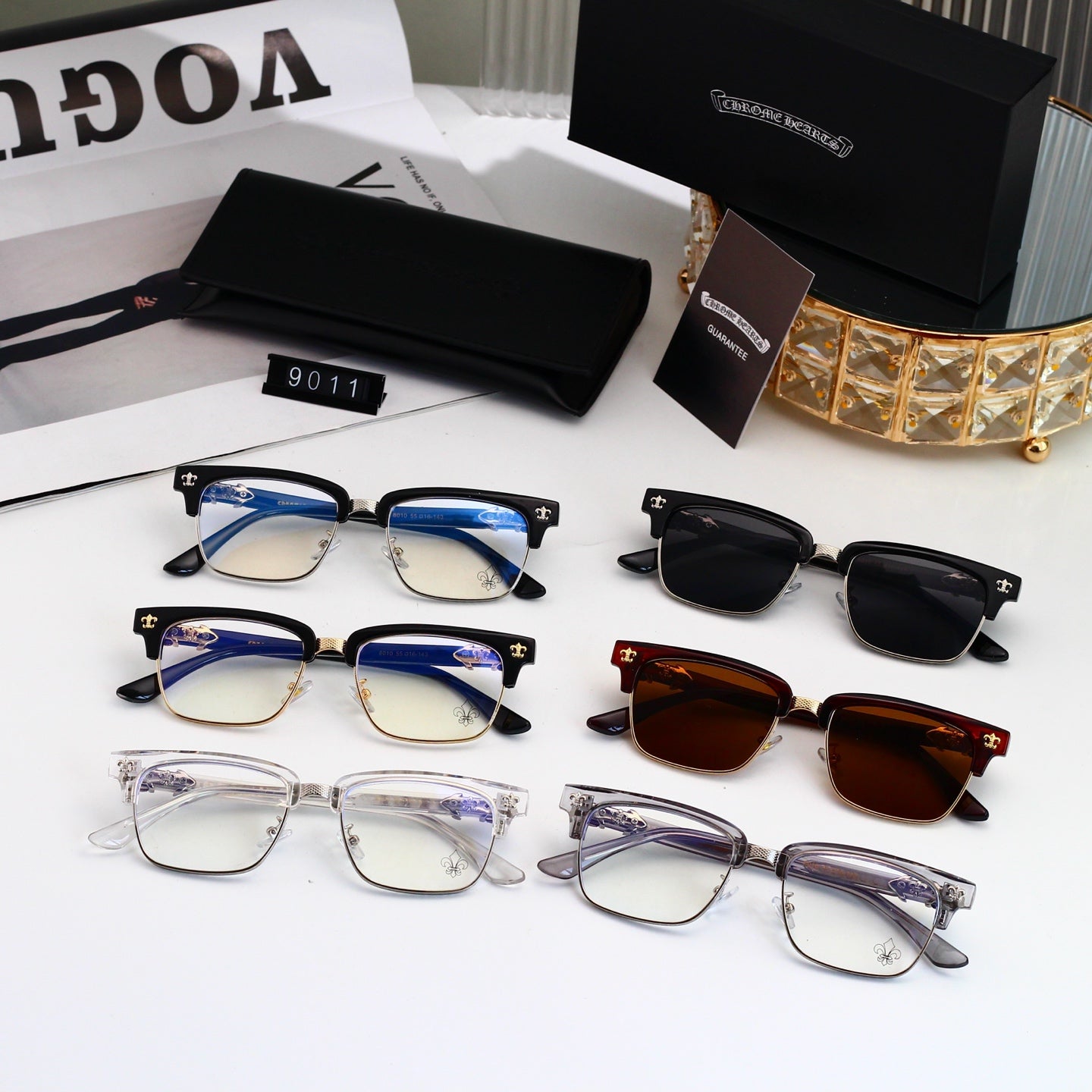 Fashion Hot 6 Color Sunglasses 9011