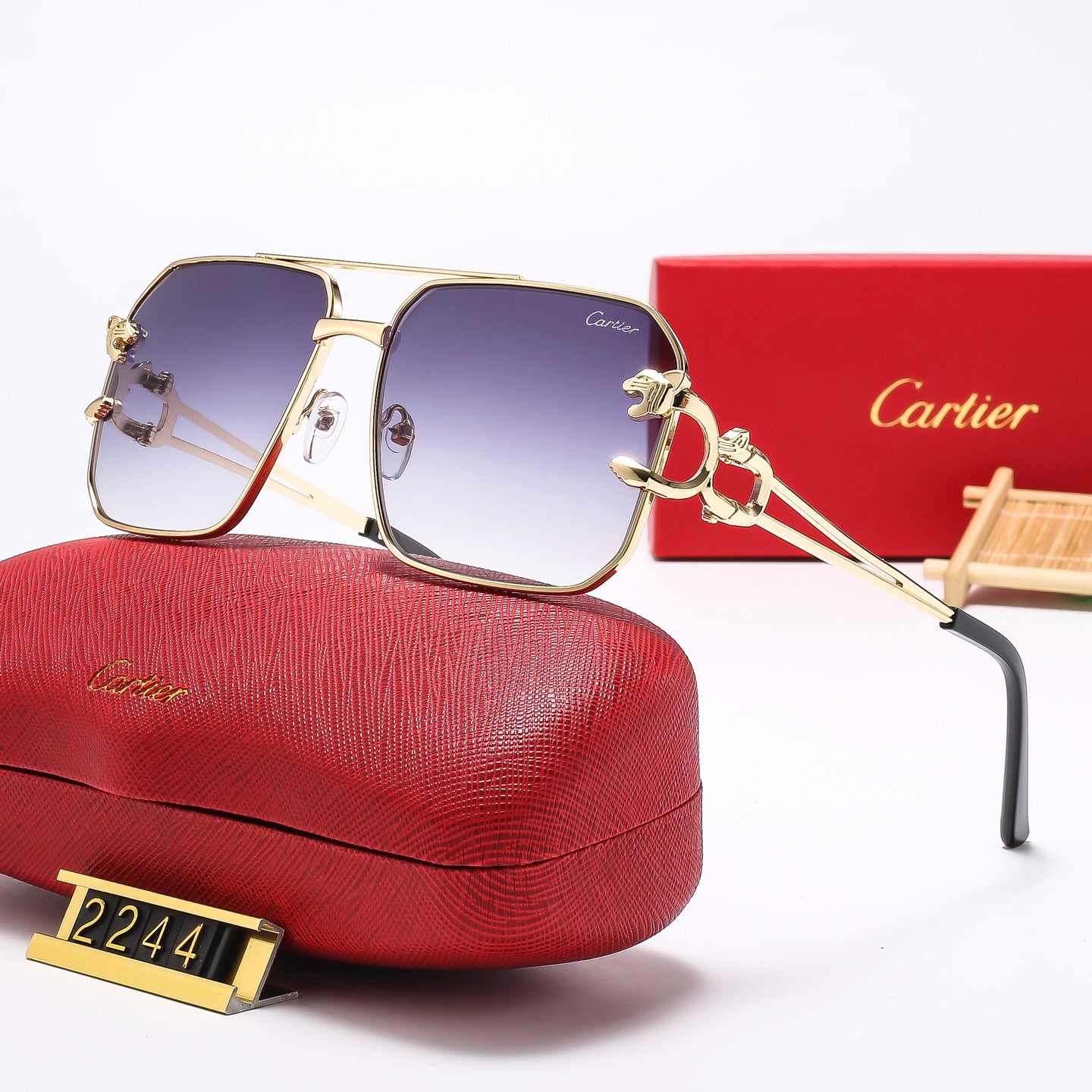 Fashion hot 8 color sunglasses 2244