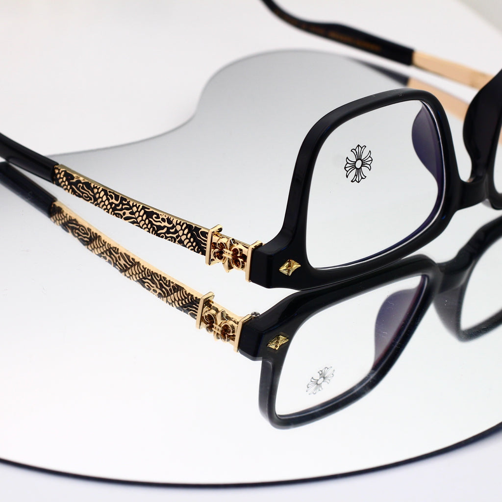 Fashion 4 Color Plain Glasses 0203