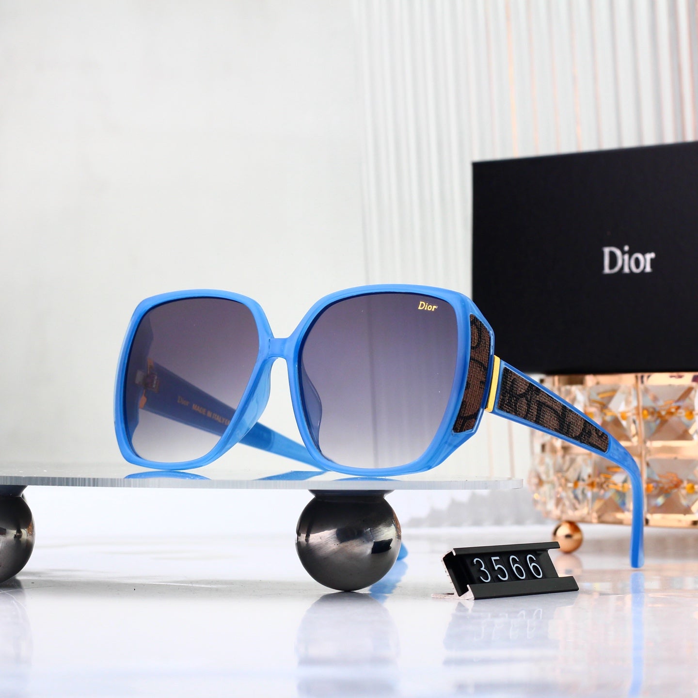 5 colors New hot HD lenses Full frame design sunglasses 3566