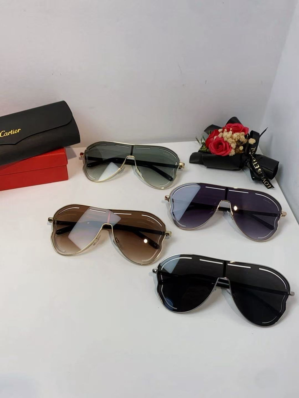 Fashion hot 4 color sunglasses Y2K