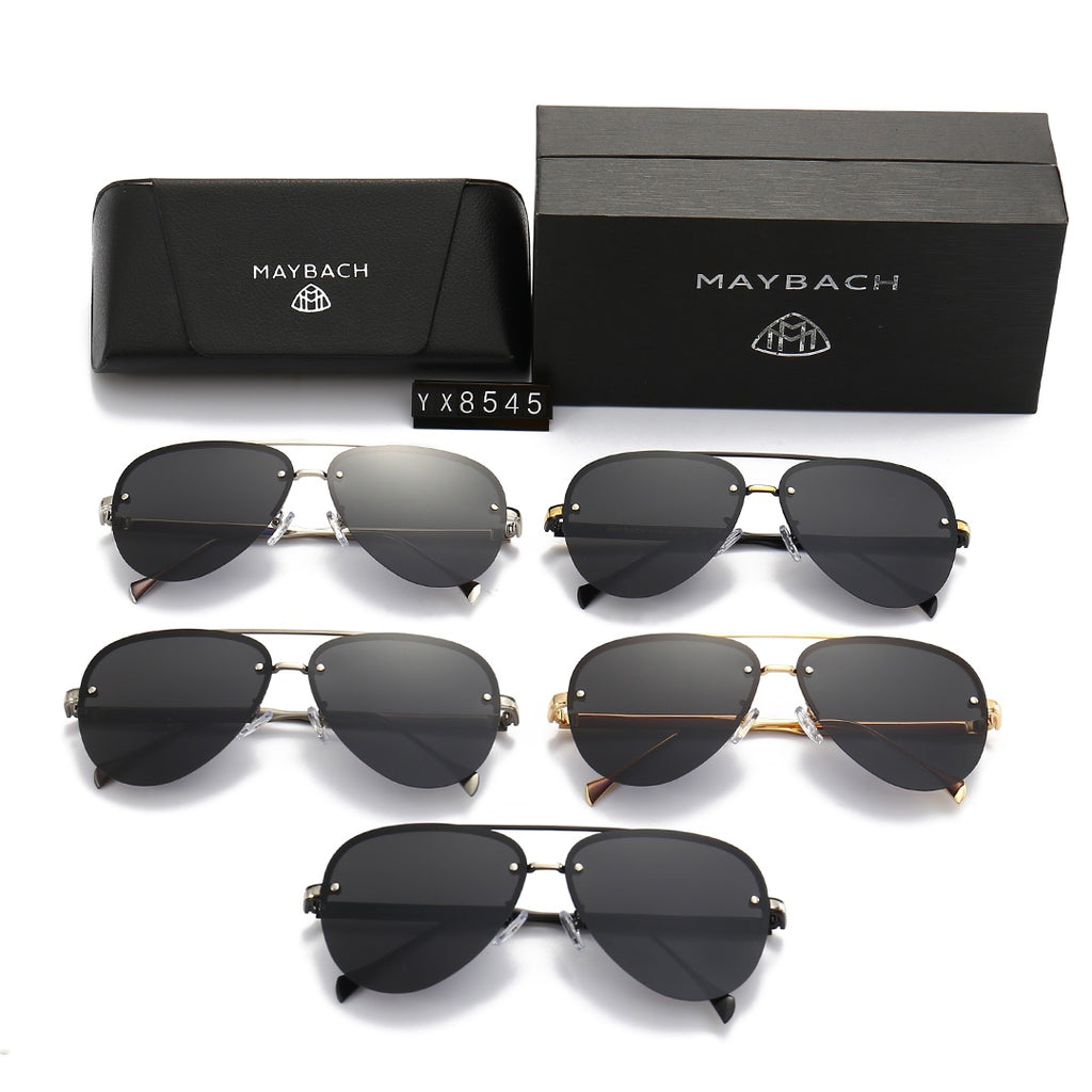 5 colors Inspired Rimless Aviator Sunglasses