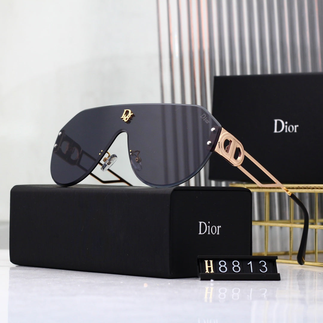 6 colors New hot HD lenses No borders design sunglasses 0263