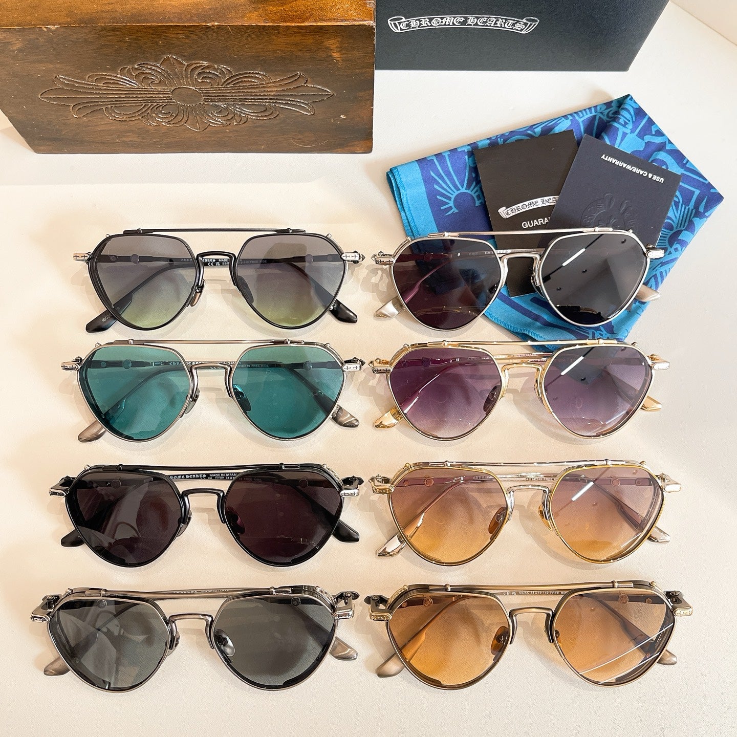 New hot HD lenses Full frame design 8 colors sunglasses