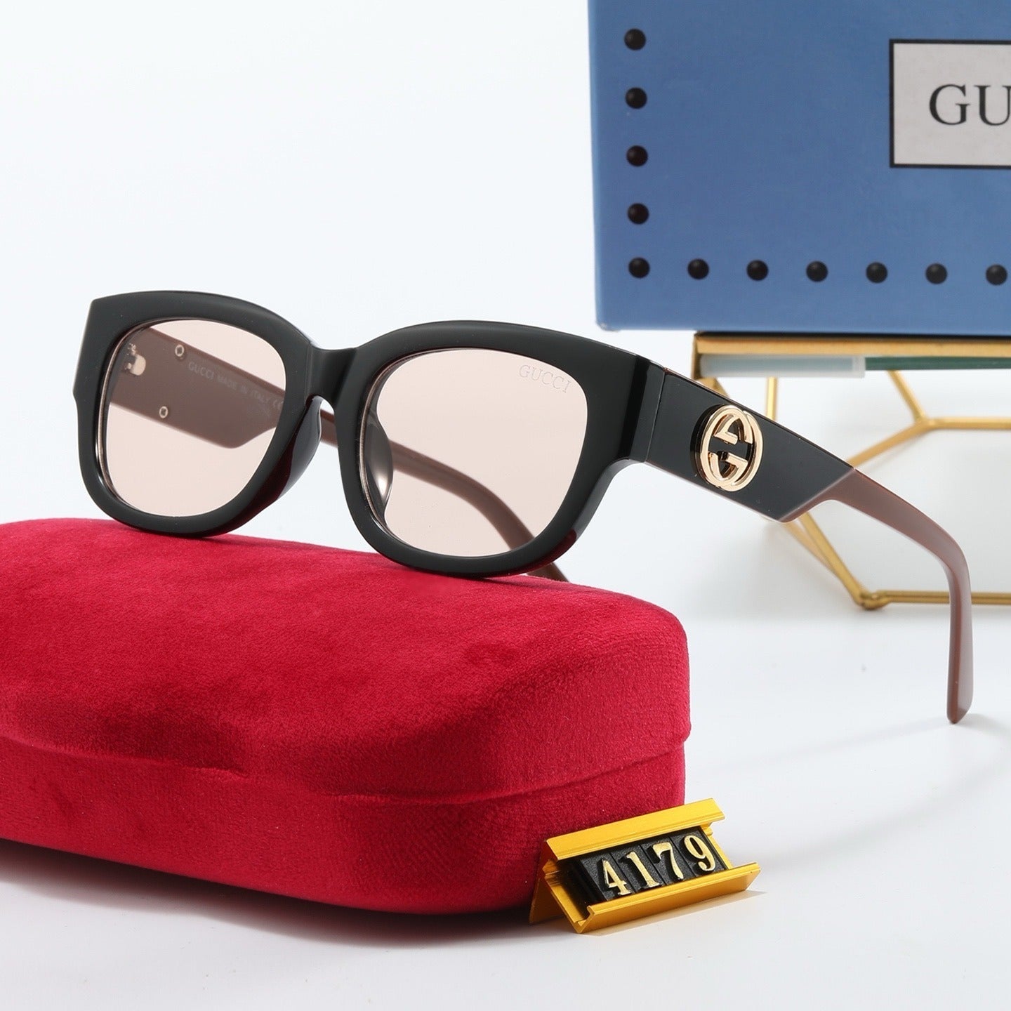 4 colors new hot full flarm sunglasses 4179