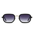 Dollger Retro-Vintage Rectangle Geometric Tinted Sunglasses