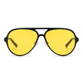 Alloy Night Driving Aviator Sunglasses