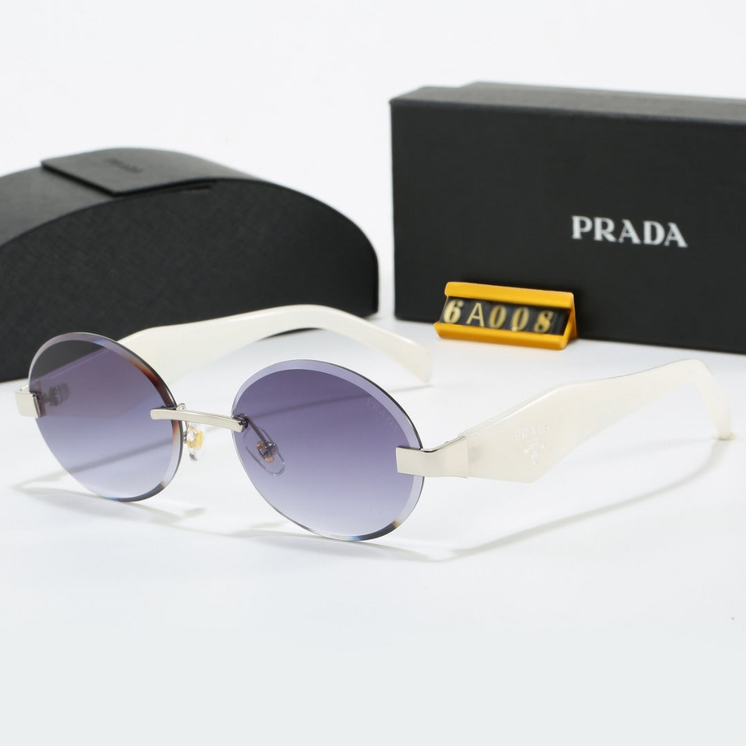 Hot sale metal frameless prism sunglasses 6A008