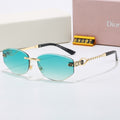 4 colors New hot HD lenses frameless design sunglasses 68097