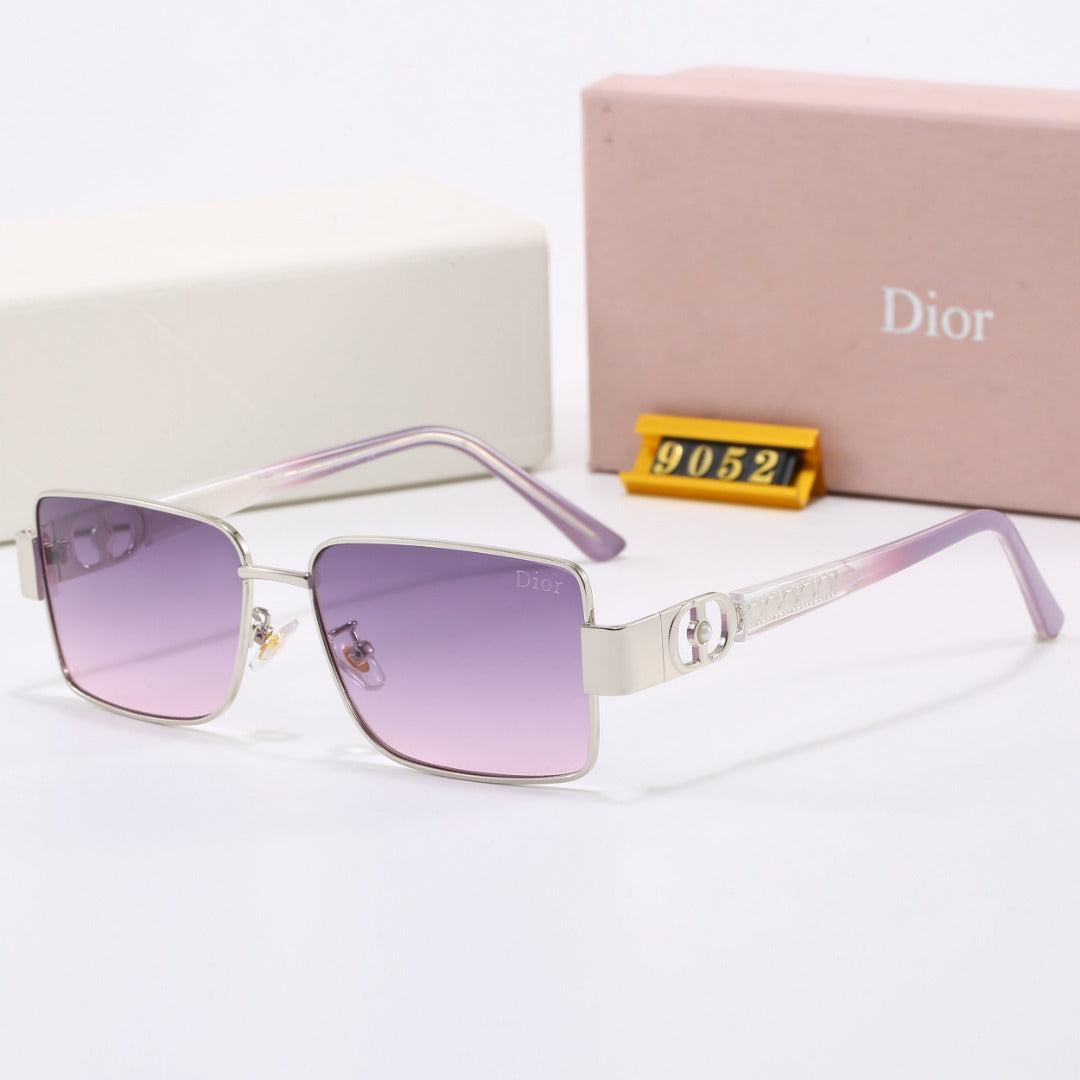 7 colors New hot HD lenses Full frame design sunglasses 9052