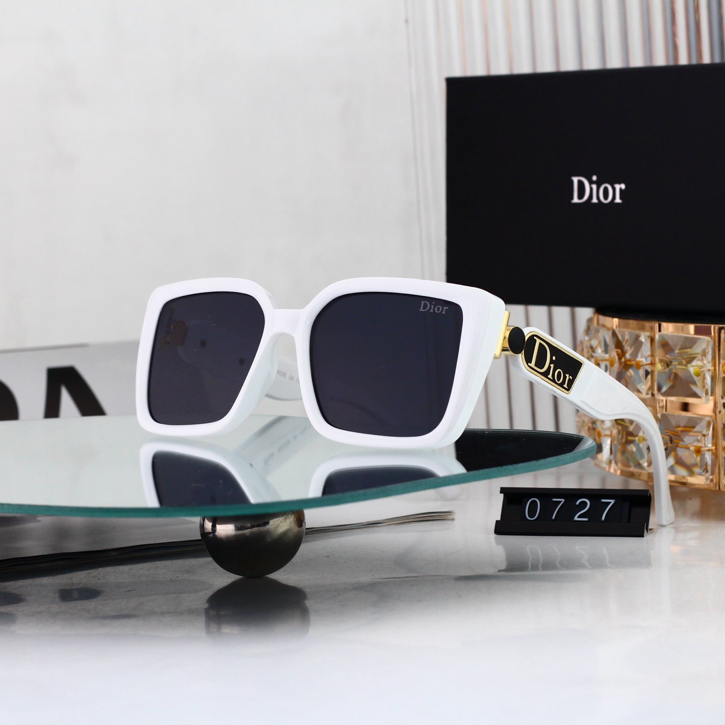 Fashion hot 7 color sunglasses 0727