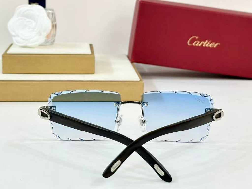 8 colors New hot HD lenses Frameless Sunglasses
