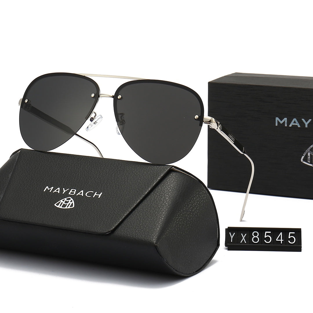 5 colors Inspired Rimless Aviator Sunglasses