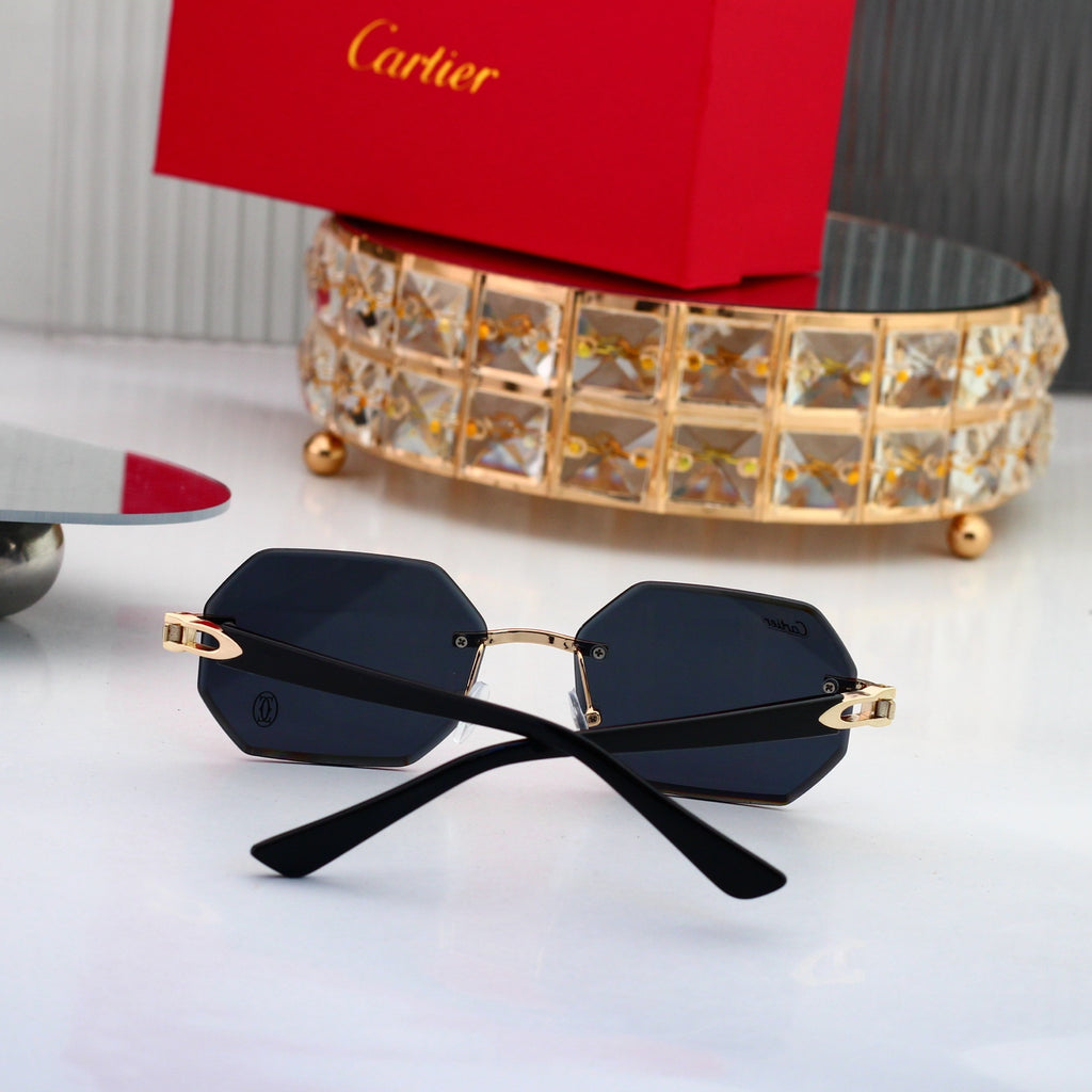 7 colors New hot HD lenses Frameless Sunglasses 6579