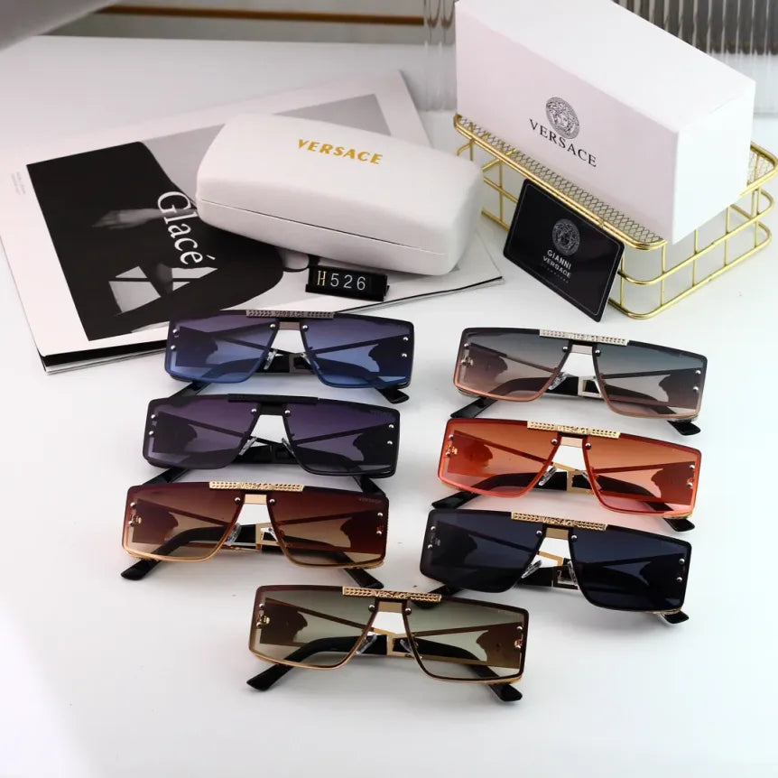 New hot HD lenses Full frame design 7 colors sunglasses H526