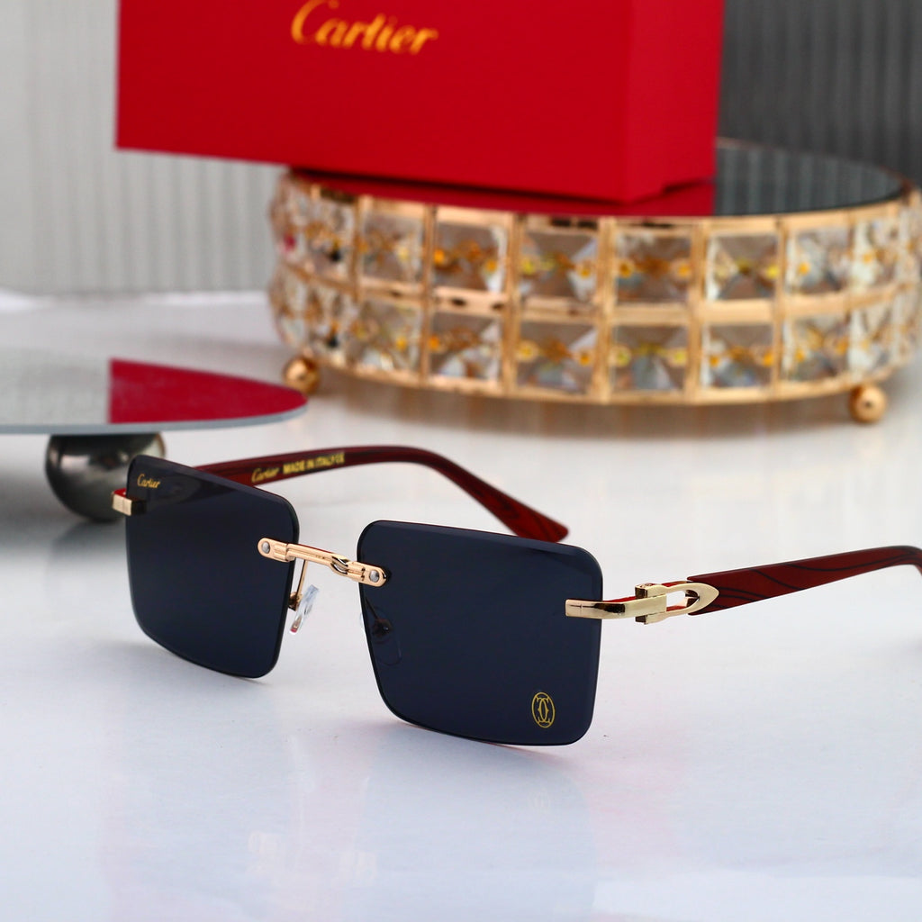 7 colors New hot HD lenses Frameless Sunglasses 4003