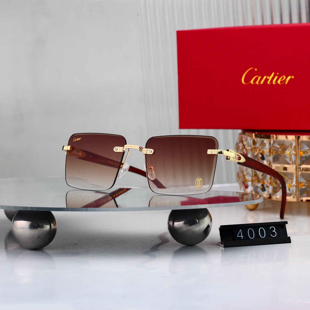 7 colors New hot HD lenses Frameless Sunglasses 4003