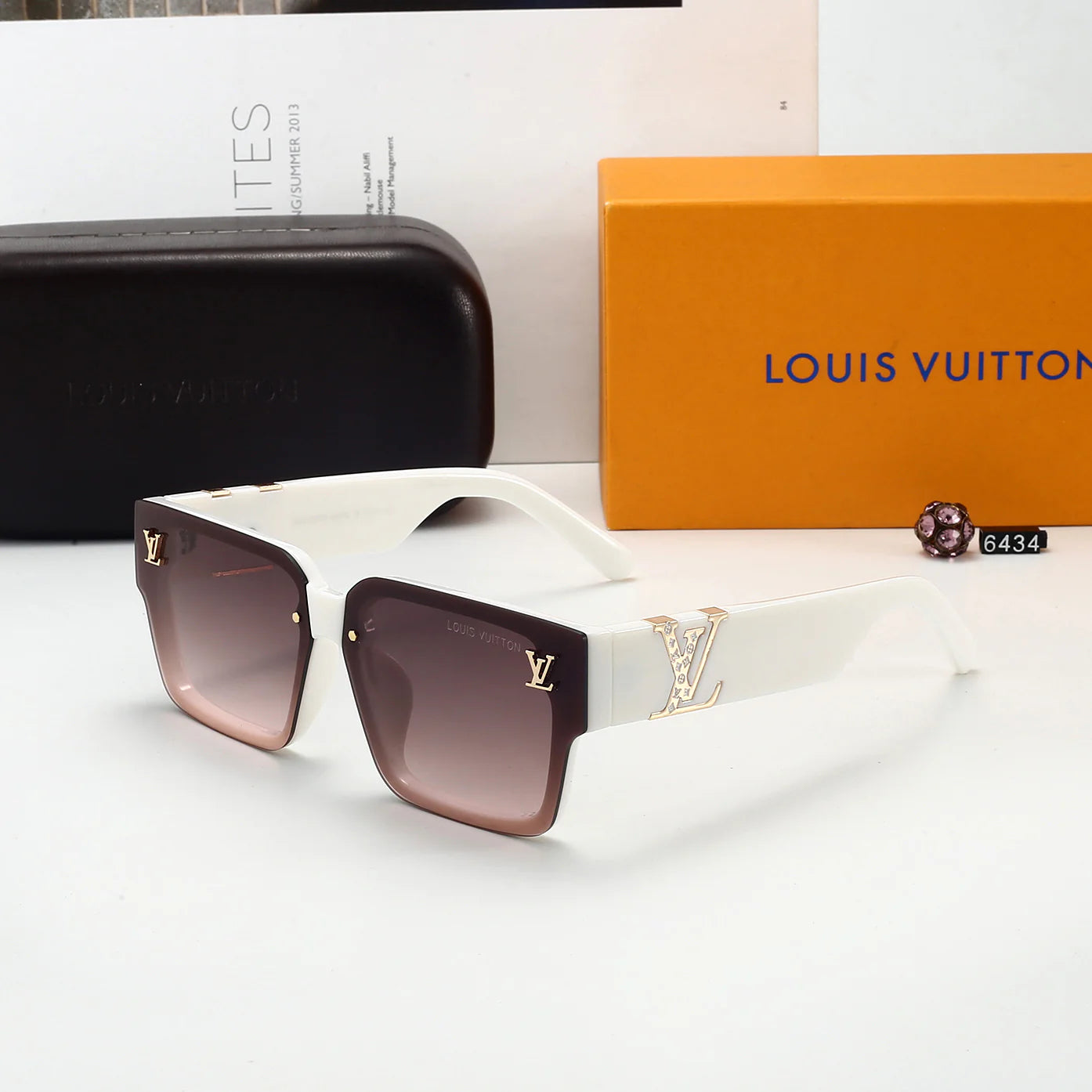 Fashion hot 6 color sunglasses 6434