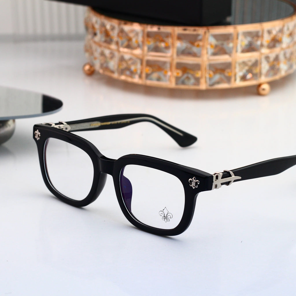 Fashion 6 Color Plain Glasses 0204