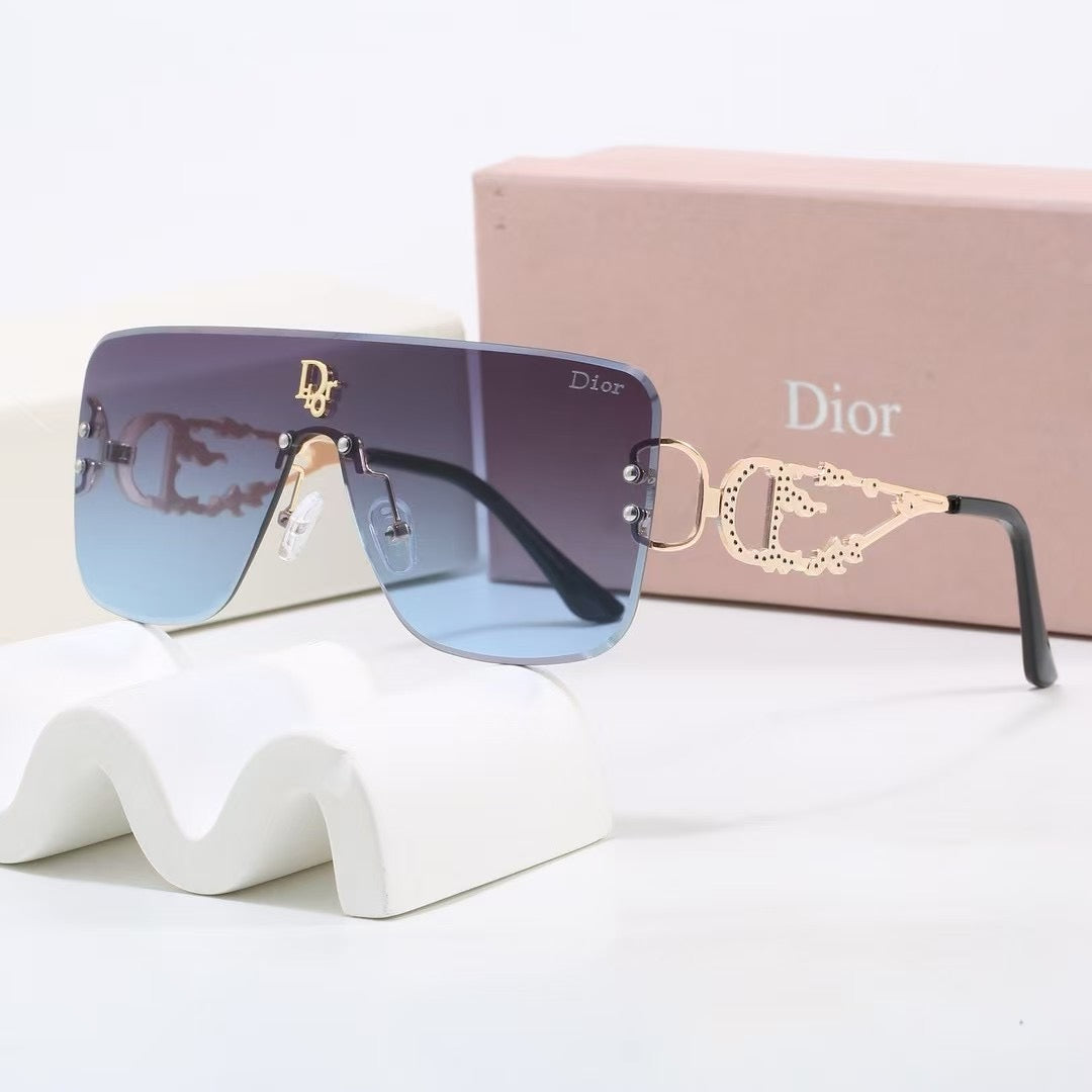 7 colors New hot HD lenses No borders design sunglasses