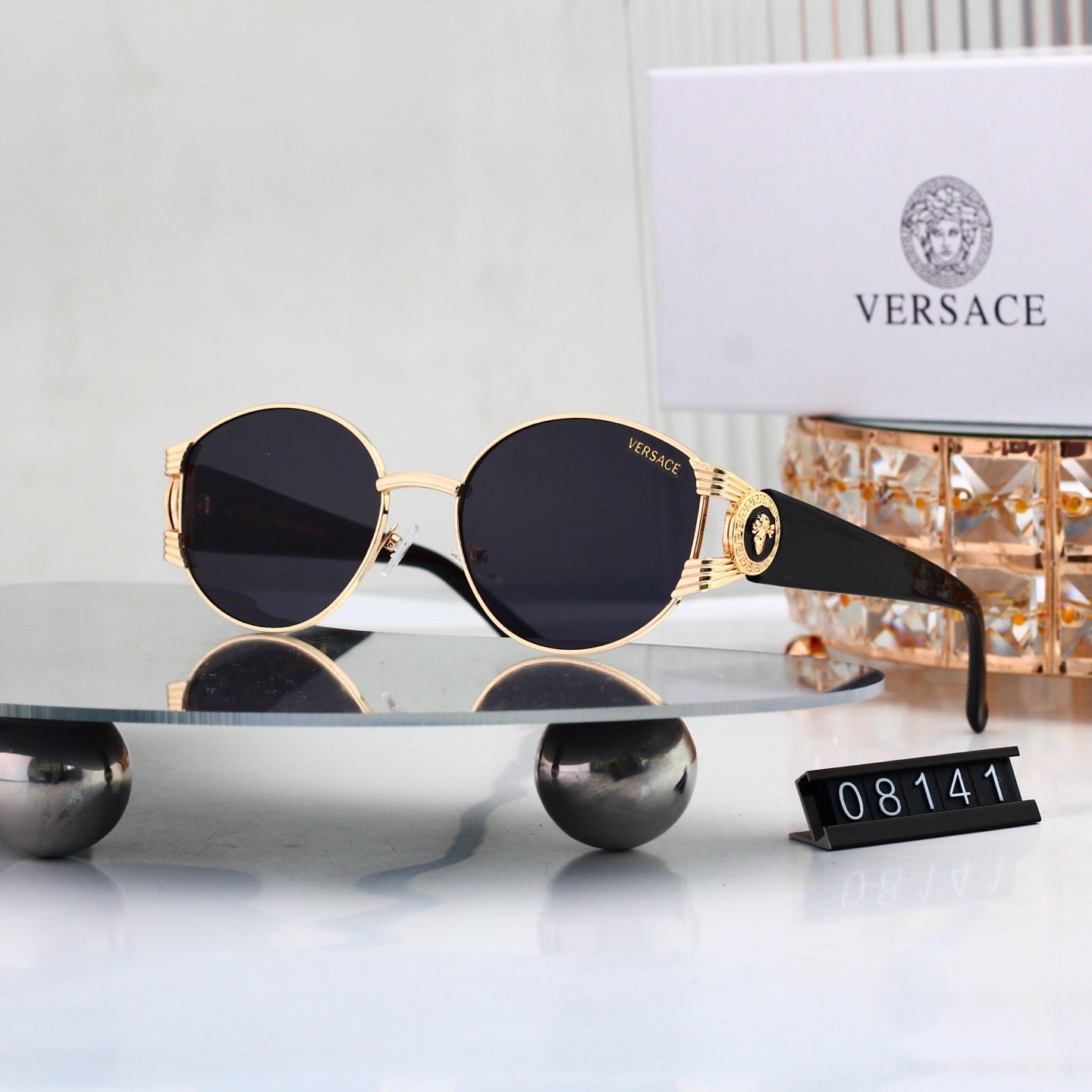 7 colors New hot HD lenses Full frame Sunglasses 08141