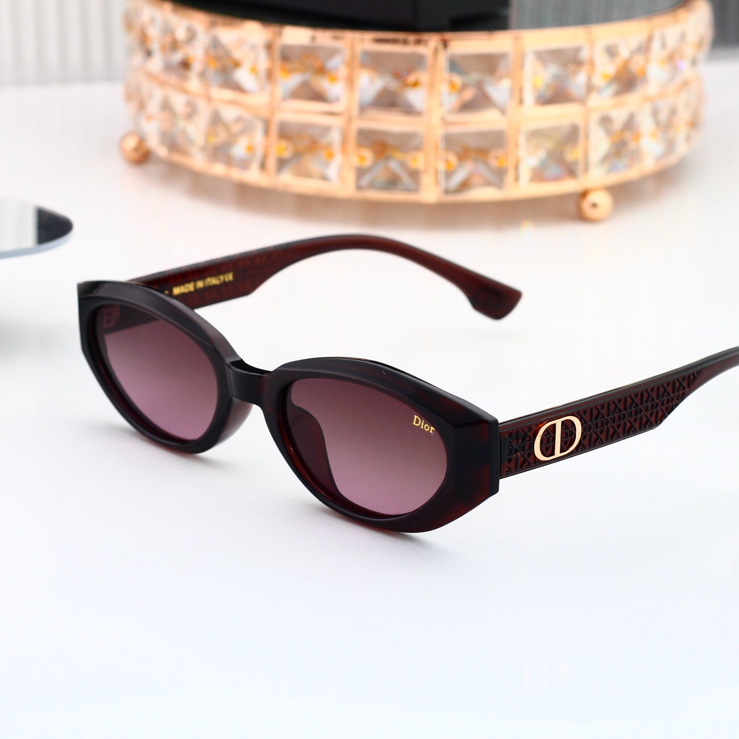 5 colors New hot HD lenses Full frame design sunglasses 6109