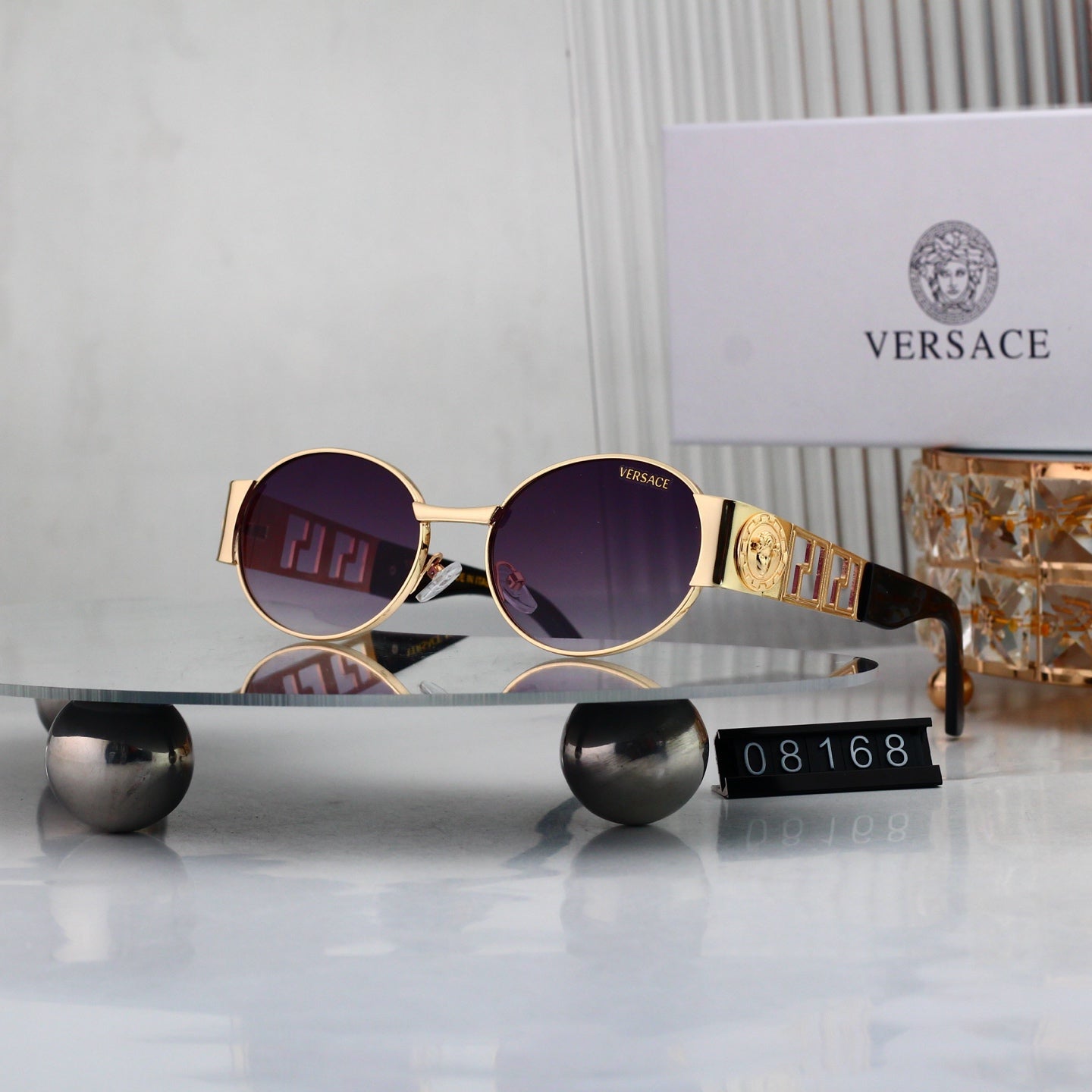 7 colors New hot HD lenses Full frame Sunglasses 08168