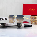 10 Colors New Hot HD Frameless Sunglasses 88034