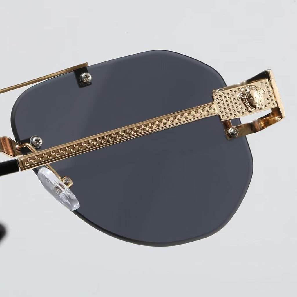 7 colors New hot HD lenses No borders design sunglasses P25232528