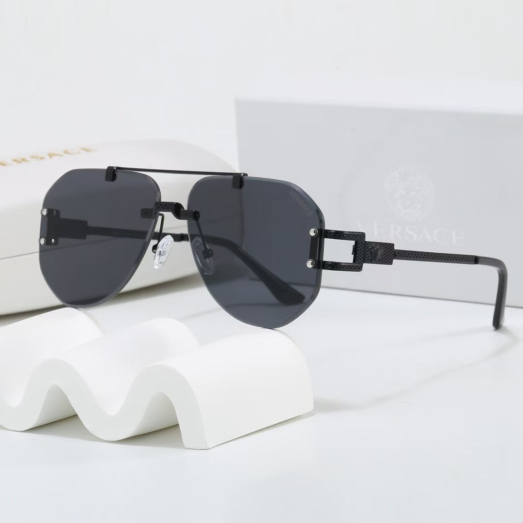 7 colors New hot HD lenses No borders design sunglasses P25232528