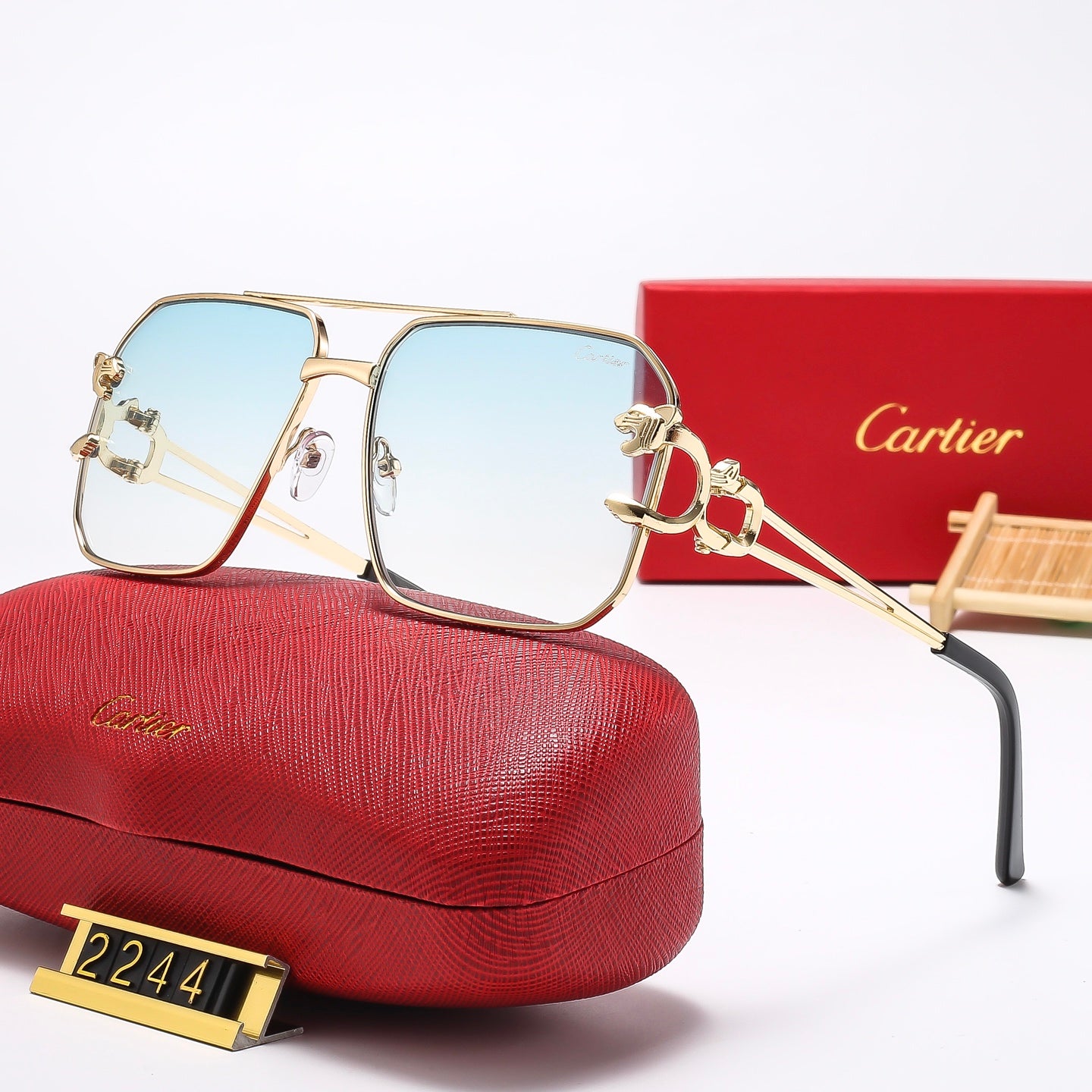 Fashion hot 8 color sunglasses 2244