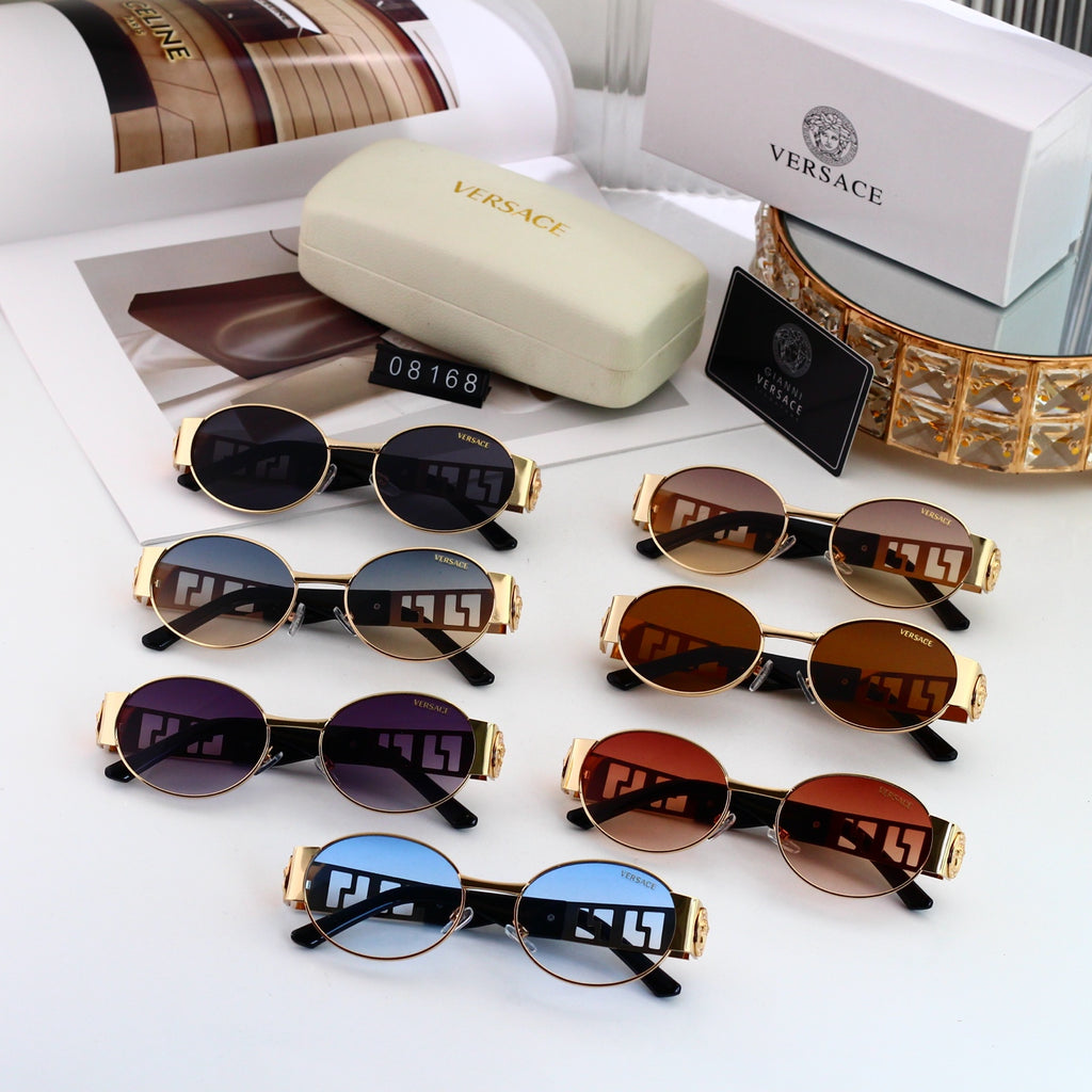 7 colors New hot HD lenses Full frame Sunglasses 08168