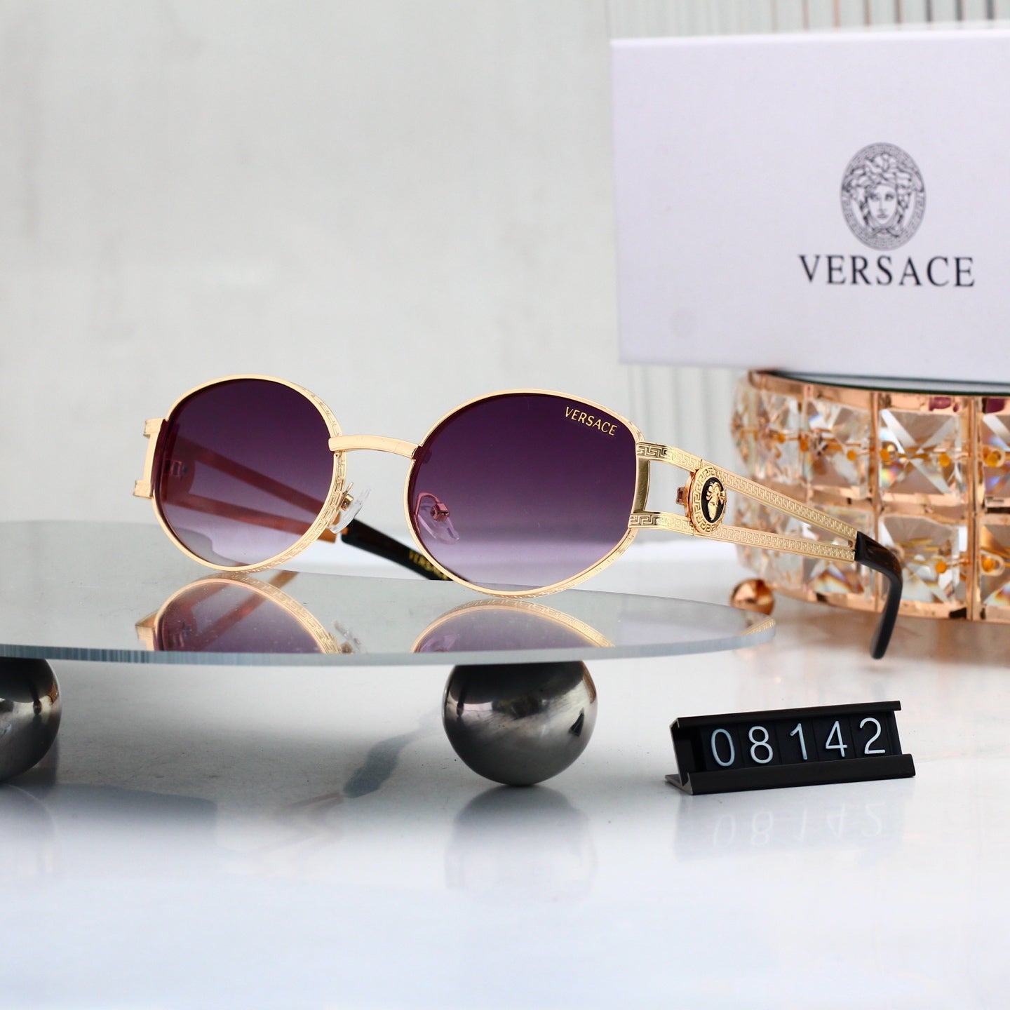 7 colors New hot HD lenses Full frame Sunglasses 08142