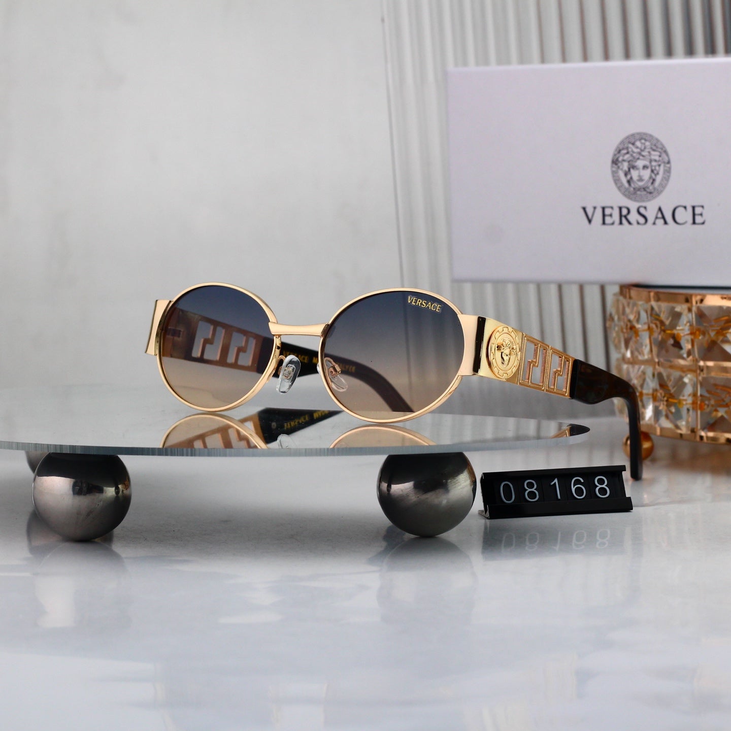 7 colors New hot HD lenses Full frame Sunglasses 08168