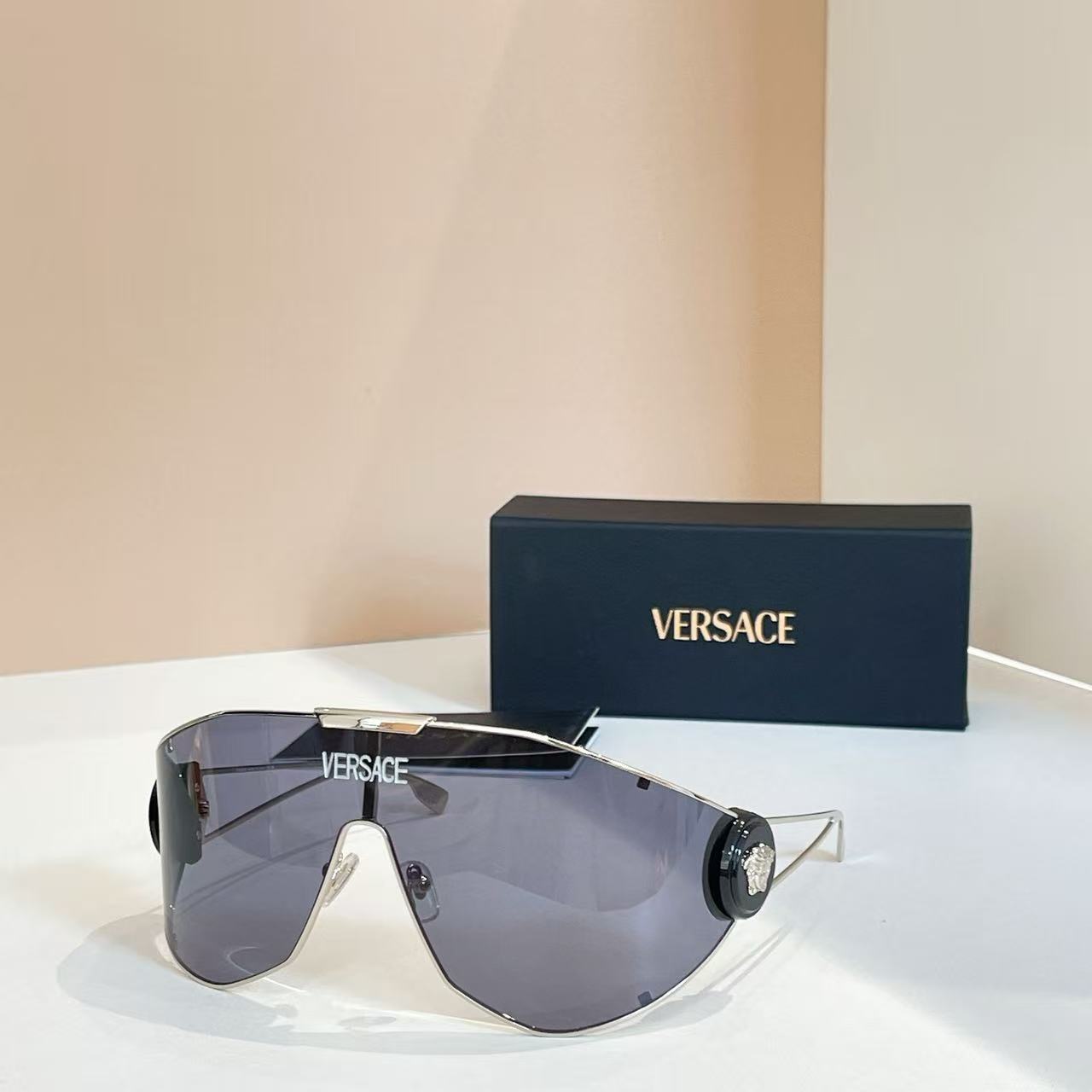 6 colors popular high-definition one-piece sunglasses