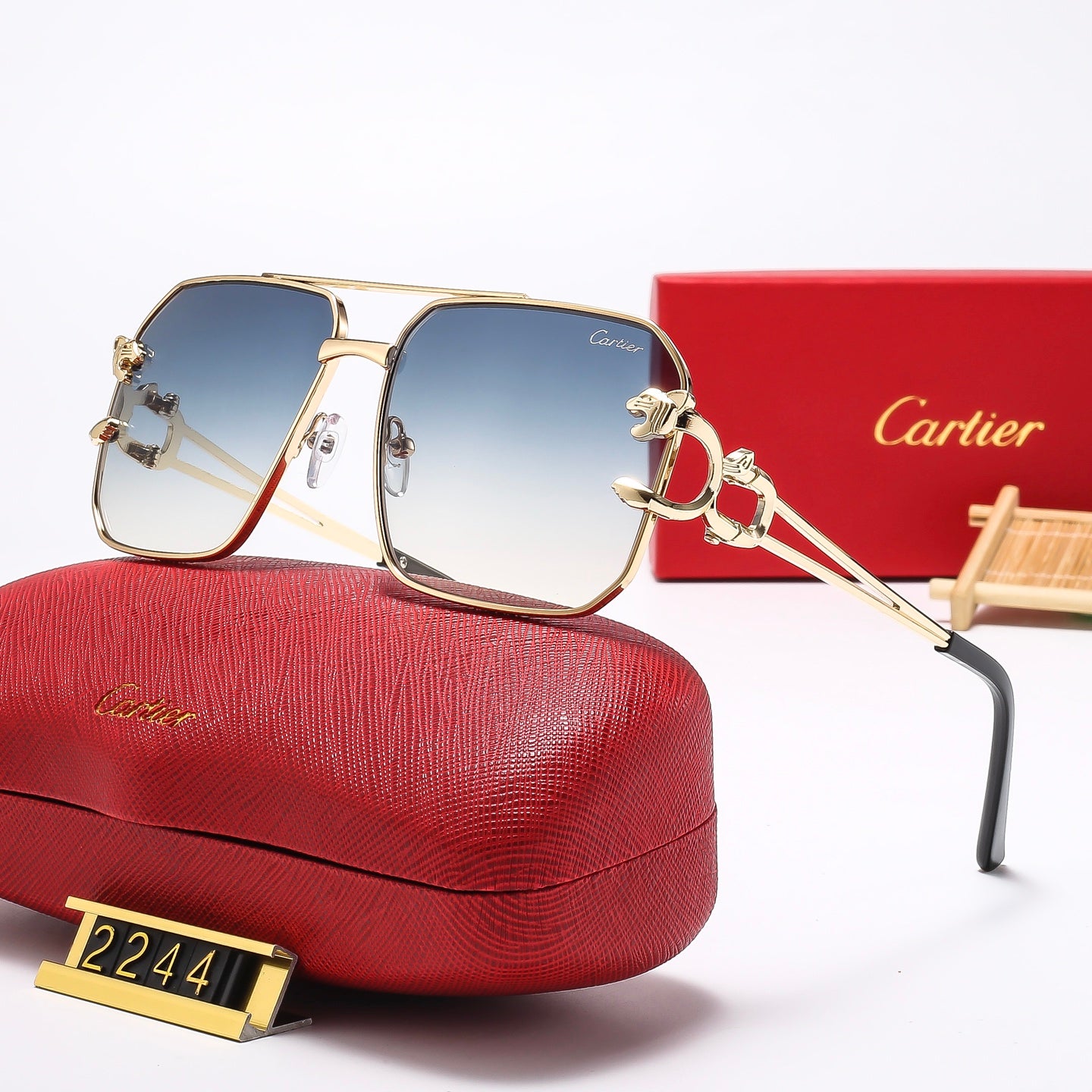 Fashion hot 8 color sunglasses 2244