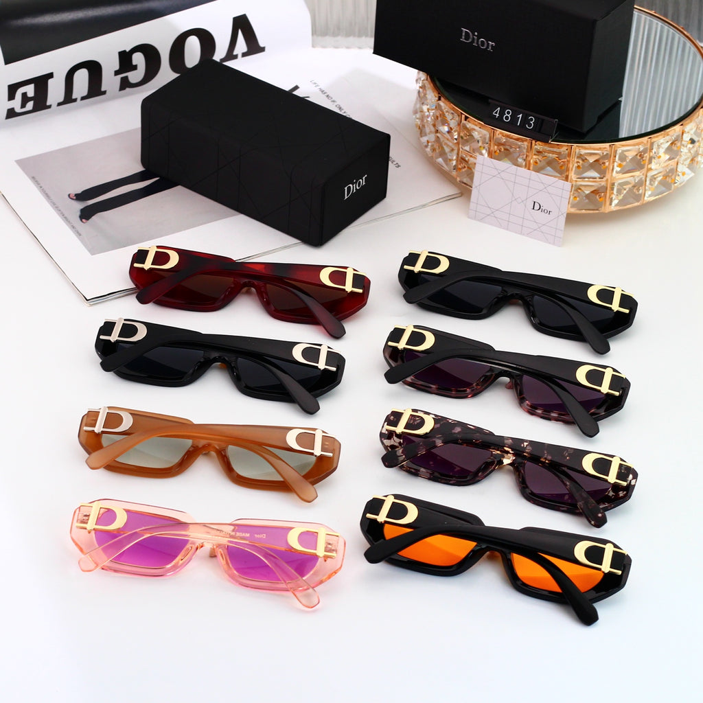 8 colors New hot HD lenses Full frame design sunglasses 4813
