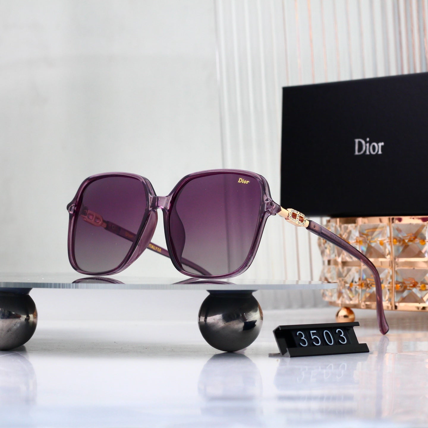 5 colors New hot HD lenses Full frame design sunglasses 3553
