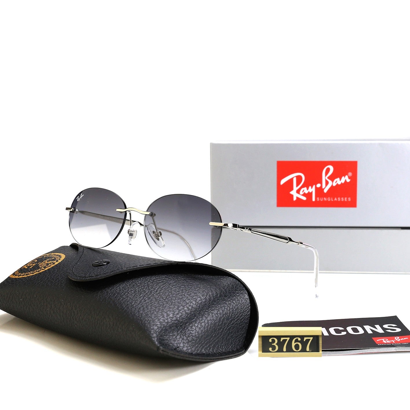 Fashion hot 6 color sunglasses 3767