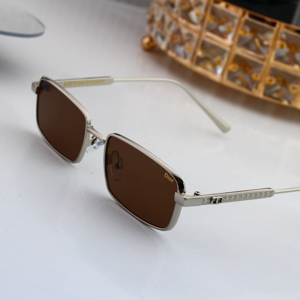 7 colours High-definition lens metal full-frame sunglasses 4095