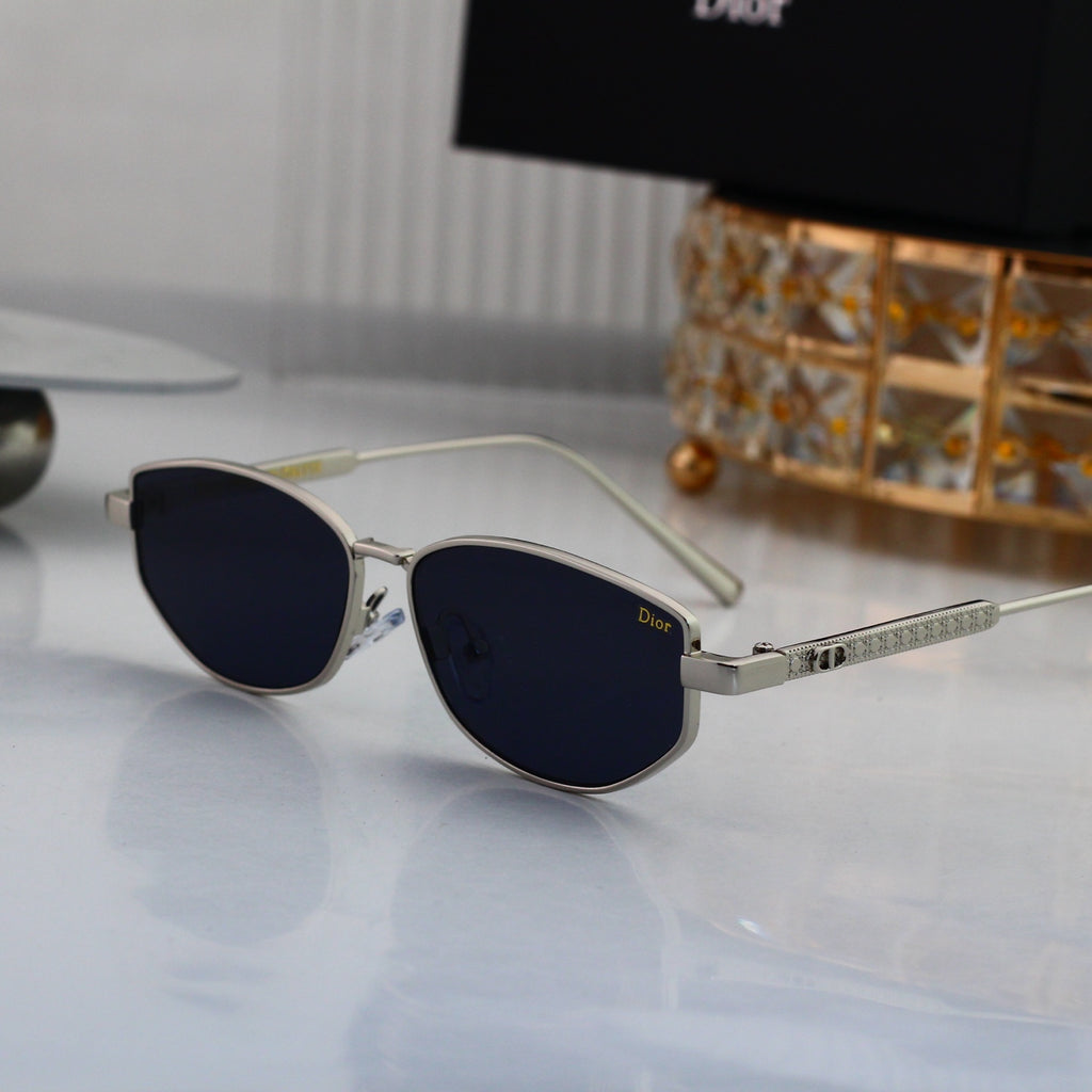 8 colours High-definition lens metal full-frame sunglasses 4096