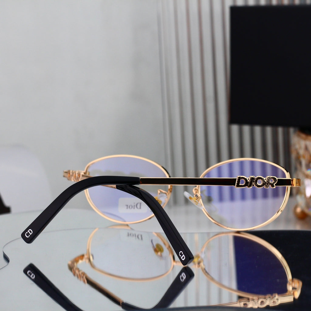 5 colours High-definition lens metal full-frame sunglasses 9584