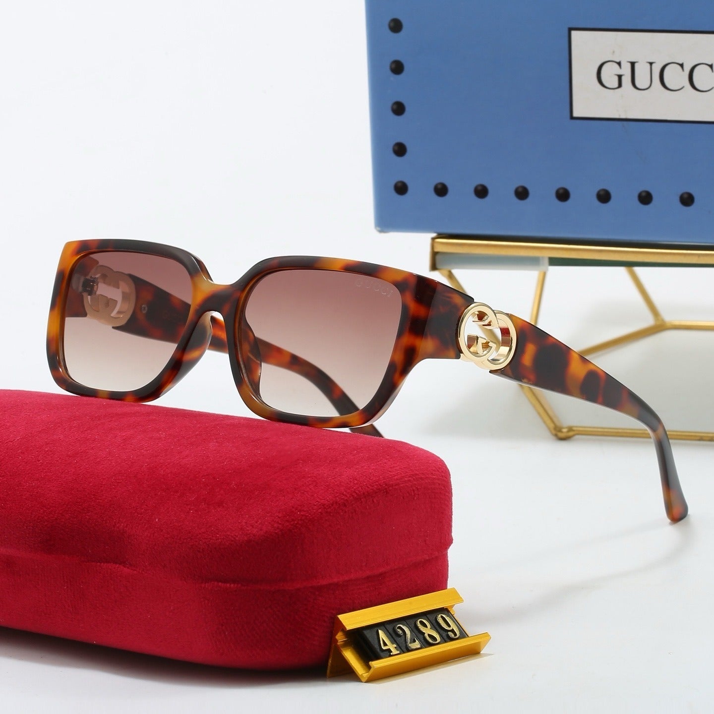 4 colors new hot full flarm sunglasses 4389