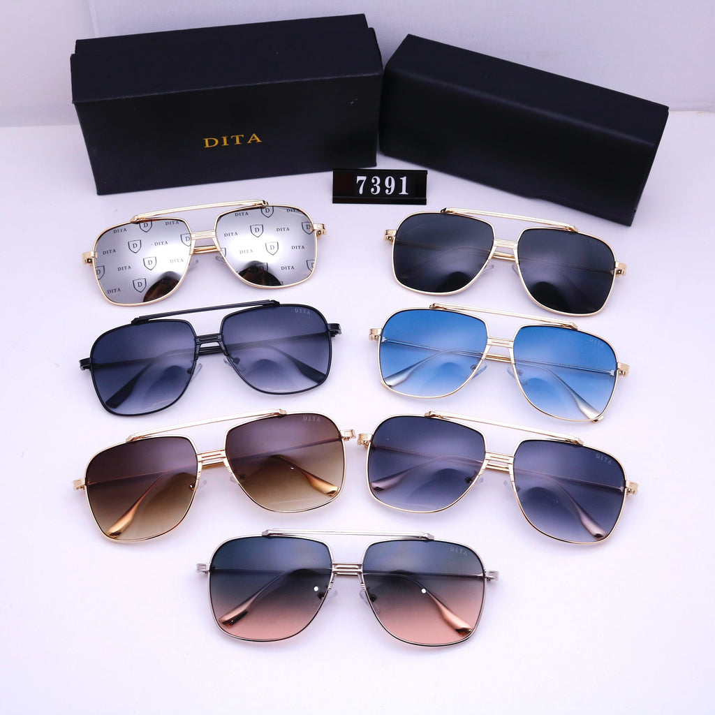 Fashion hot 6 color sunglasses 7391