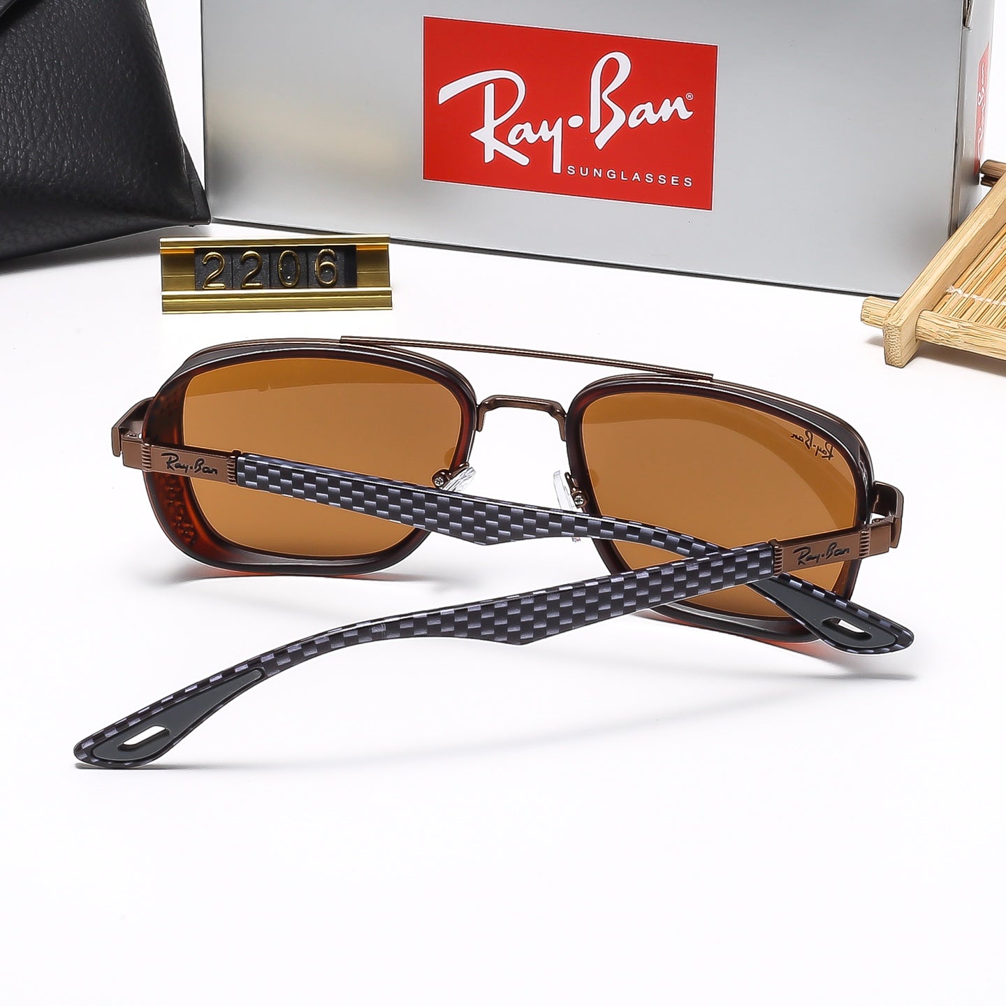 Fashion hot 6 color sunglasses 2207