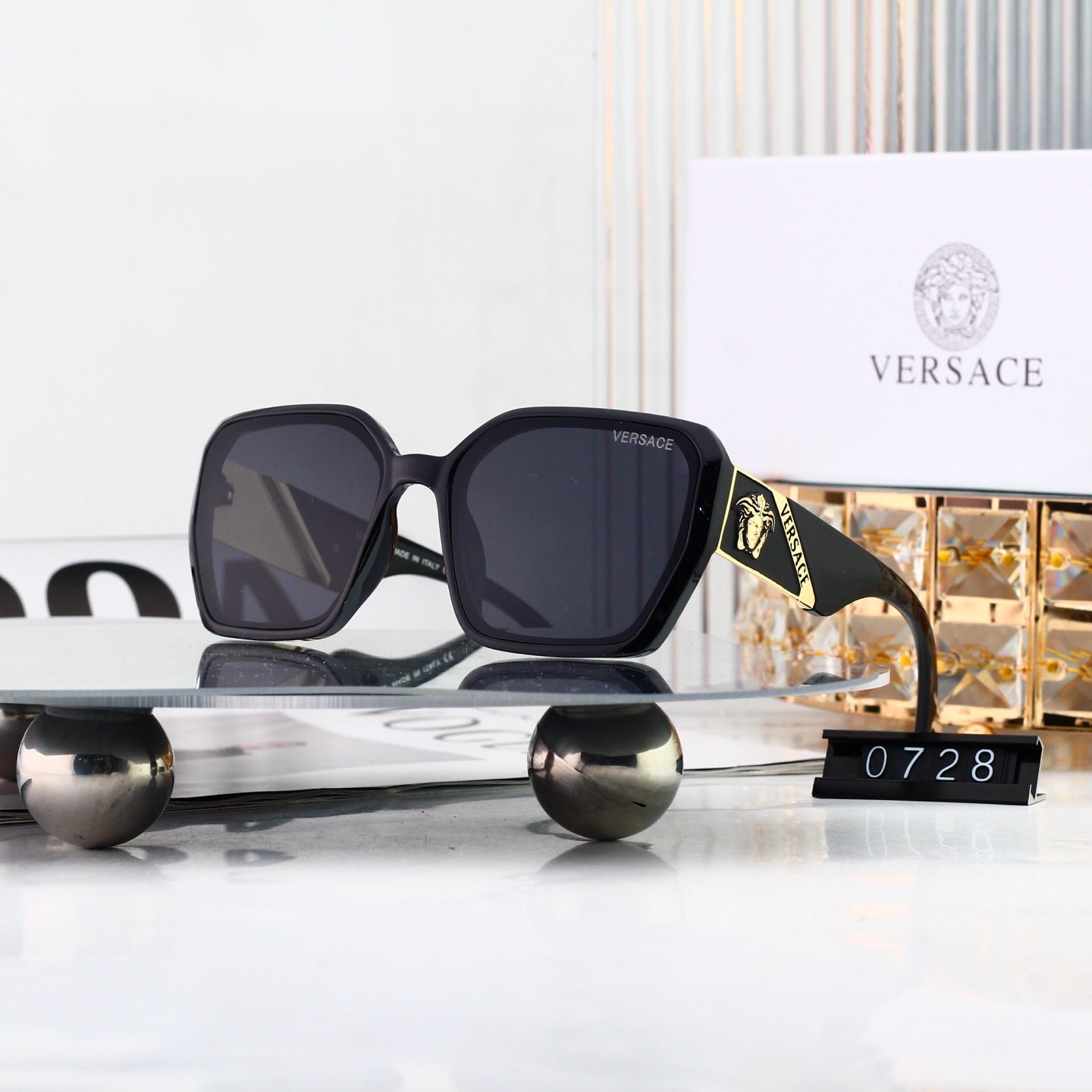 7 Colors New Hot HD Full Frame Sunglasses 0728