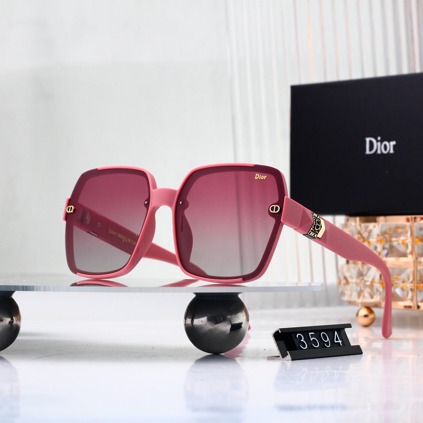 5 colors New hot HD lenses Full frame design sunglasses 3594