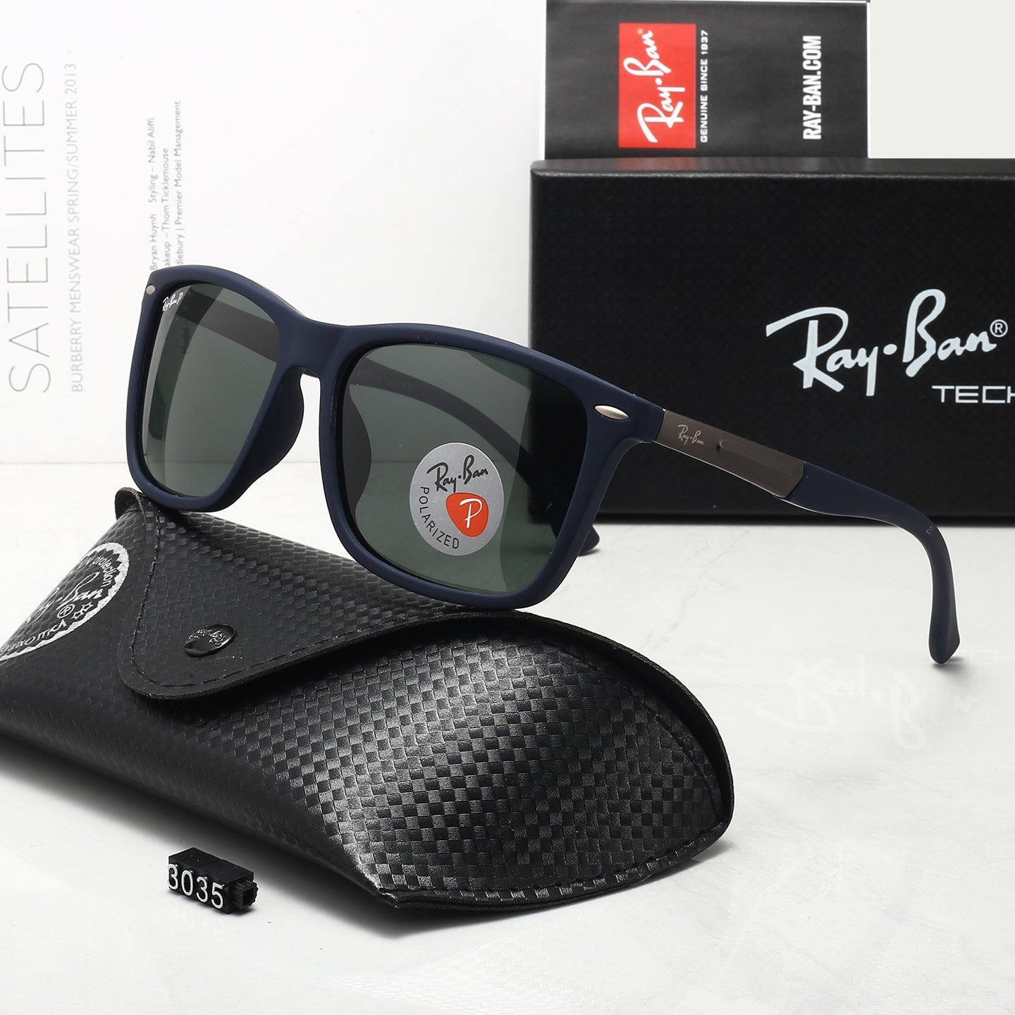 5 colors new hot full flarm sunglasses 3035