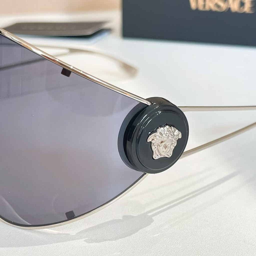 6 colors popular high-definition one-piece sunglasses