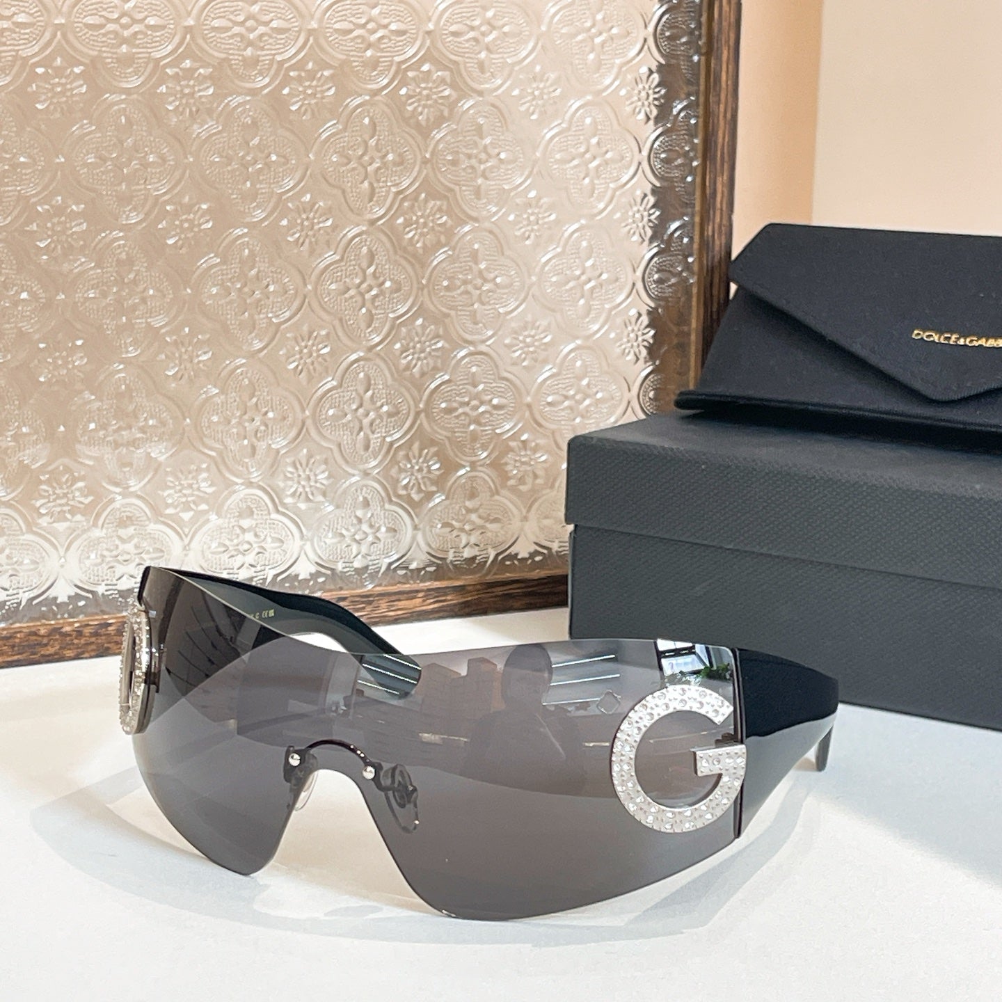 7 colors New hot HD lenses Frameless design sunglasses 2298